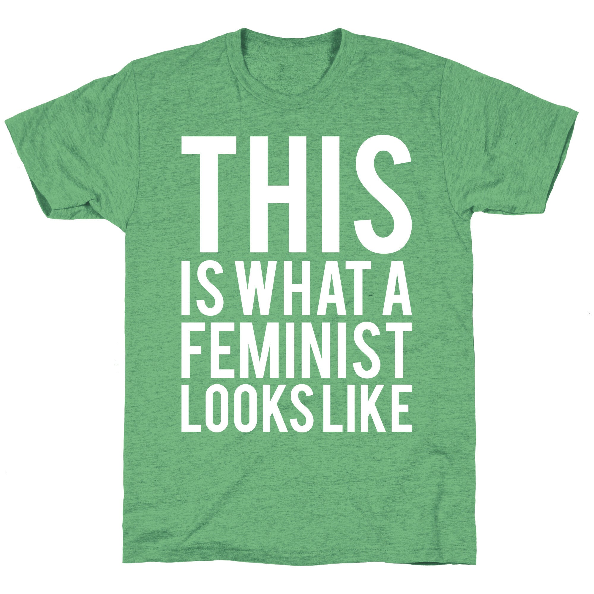 This Is What A Feminist Looks Like Unisex Triblend Tee